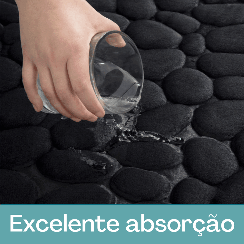 Tapete antiderrapante e ultra absorvente para banheiro - Said Express