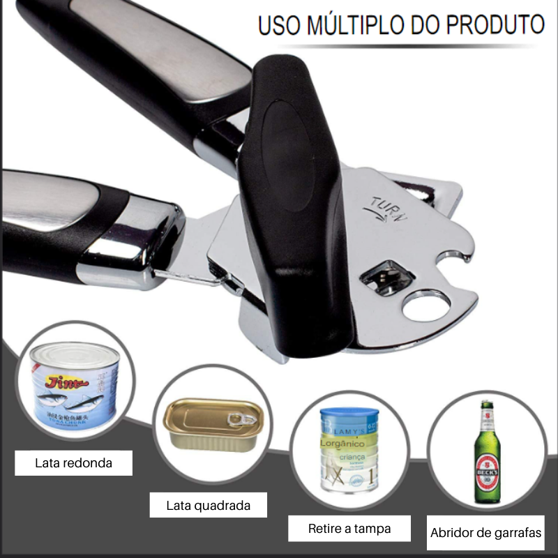 Abridor Profissional de Latas e Garrafas - Said Express