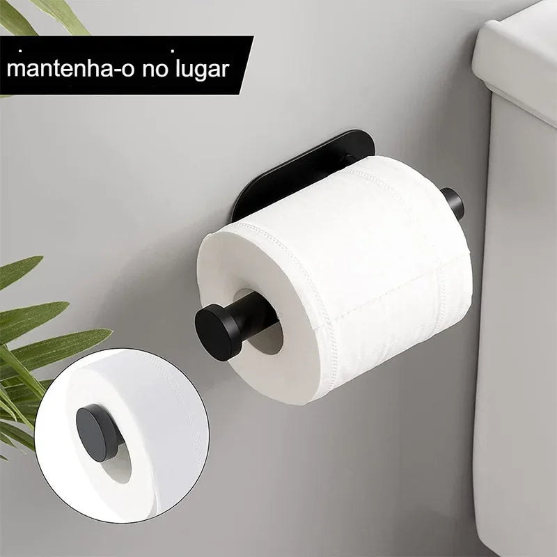 Suporte Organizador para Papel Higiênico e Toalha | Moderno e Prático - Said Express